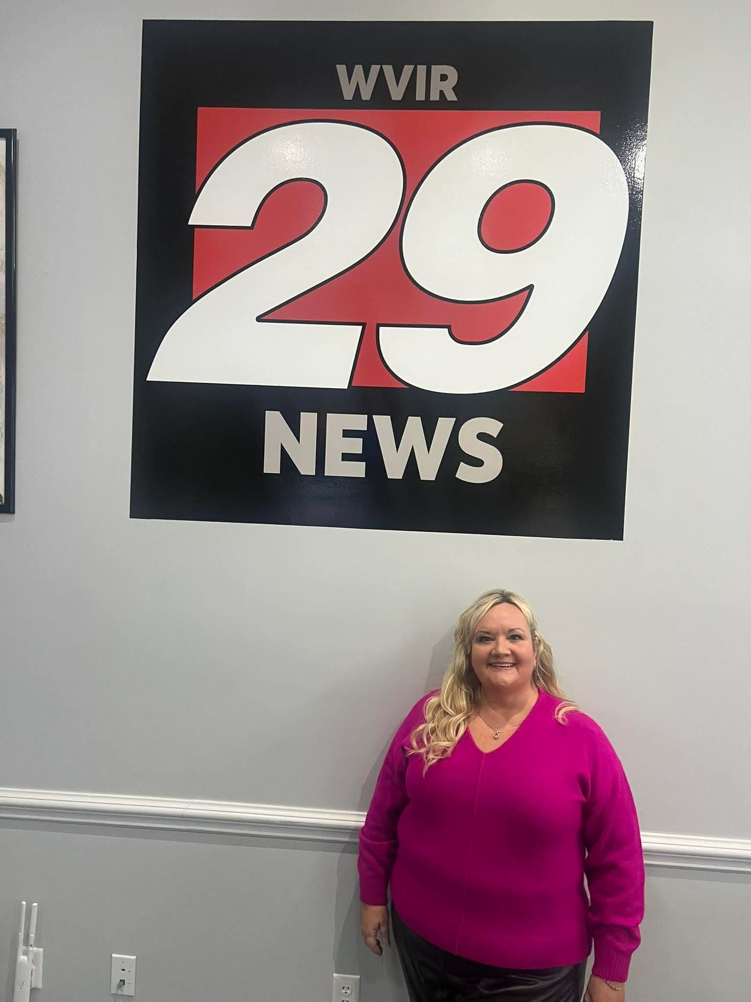 Susan at WVIR News 29